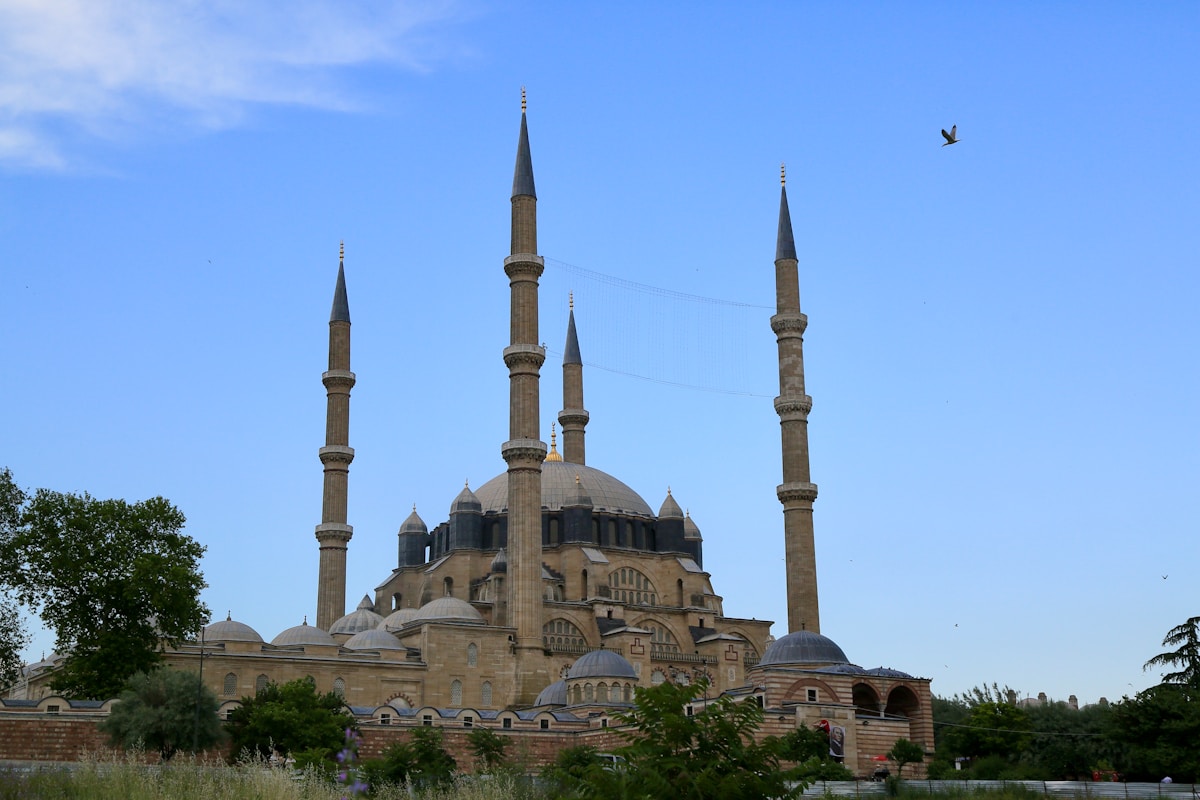 Selimiye Mosque interior — the soaring dome and light of Mimar Sinan's masterpiece