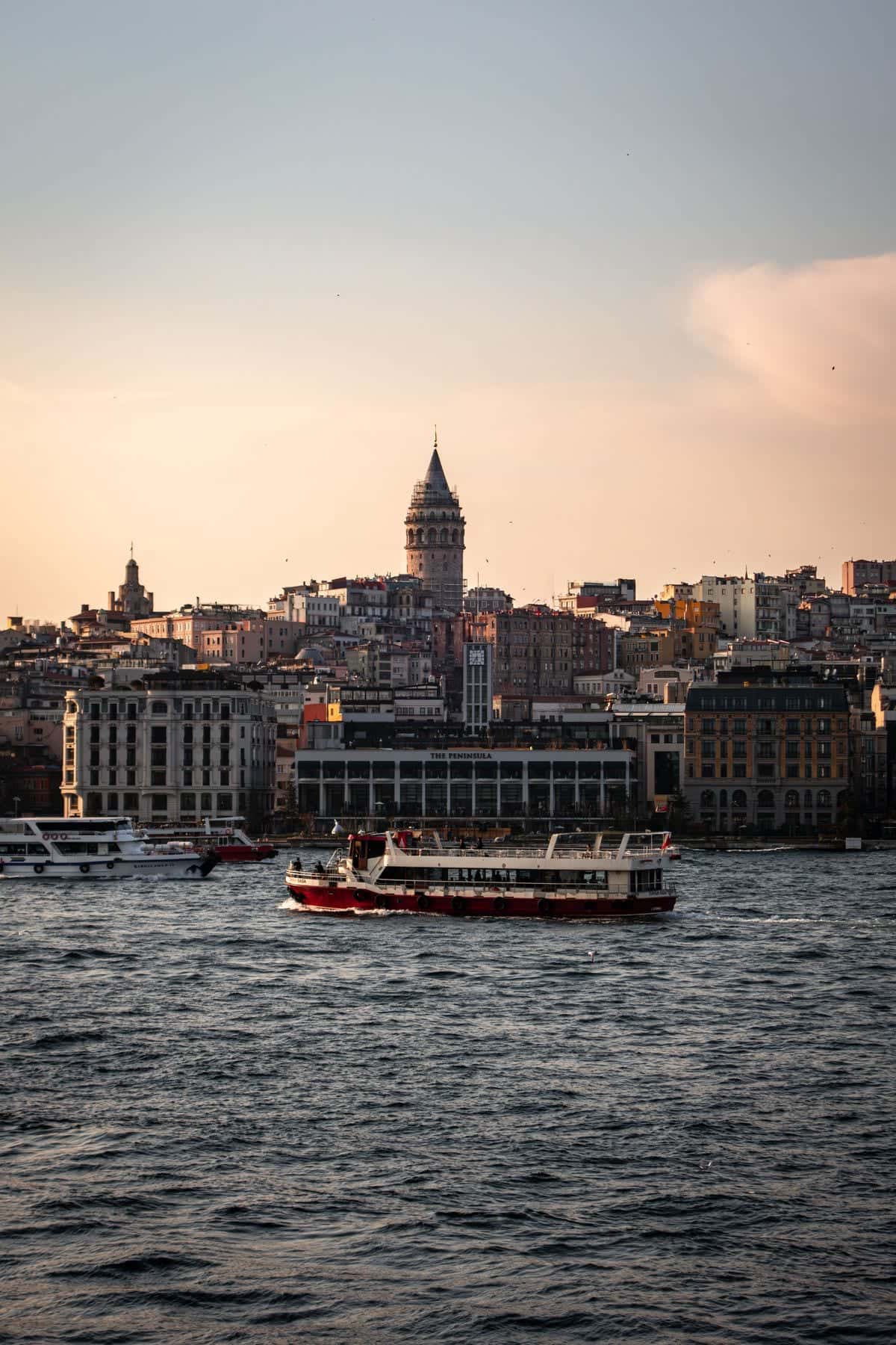 Vue aérienne d'Istanbul avec la mosquée Bleue et Sainte-Sophie
