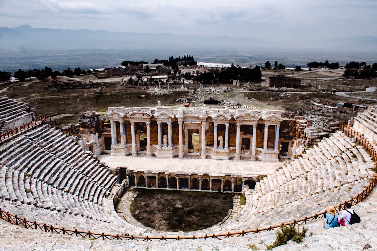 Ruins of an ancient Turkish site — Turkey in October